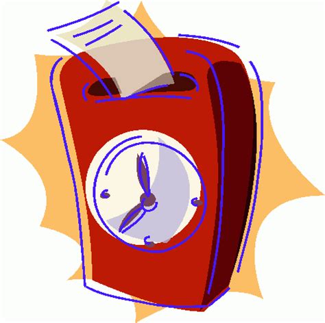 Time clock clipart - Clipground