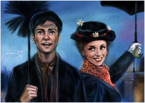 Bert and Mary Poppins by daekazu on DeviantArt