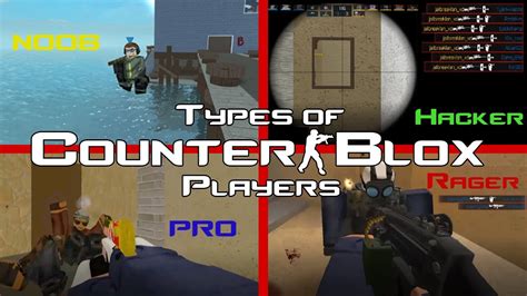 Types of Counter Blox Players - YouTube