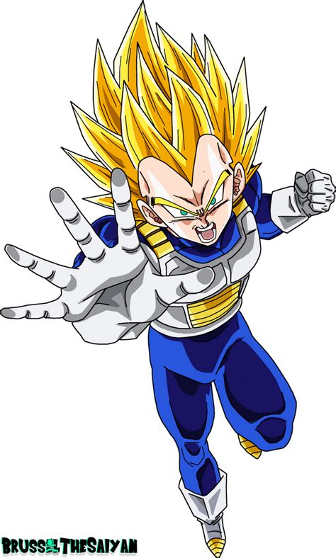 Super Saiyan 2 Vegeta by BrusselTheSaiyan on DeviantArt