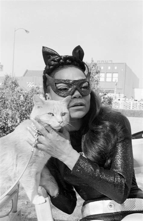 Eartha Kitt as Catwoman Julie Newmar, Catwoman, Batgirl, Crazy Cat Lady ...