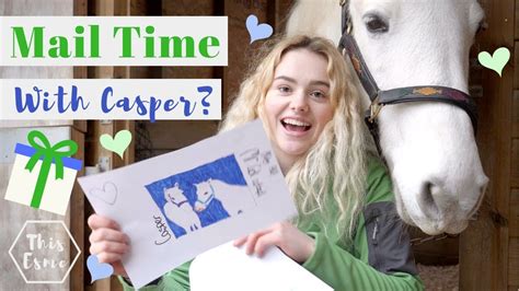 Mail Time With Casper? | This Esme - YouTube