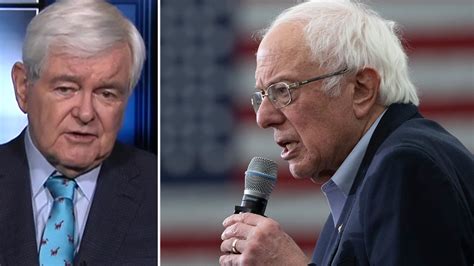 Newt Gingrich says the Iowa caucuses process is rigged against Bernie ...