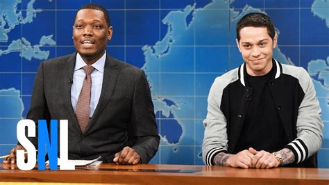 Weekend Update: Pete Davidson's First Impressions - SNL - YouTube