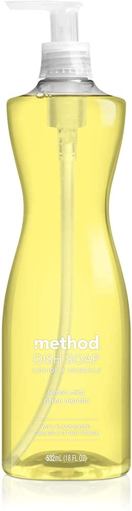 Method Dish Soap Lemon Mint -- 18 fl oz - Vitacost