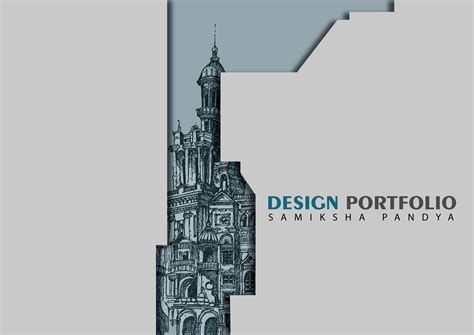 Architecture Portfolio Cover Page Ideas