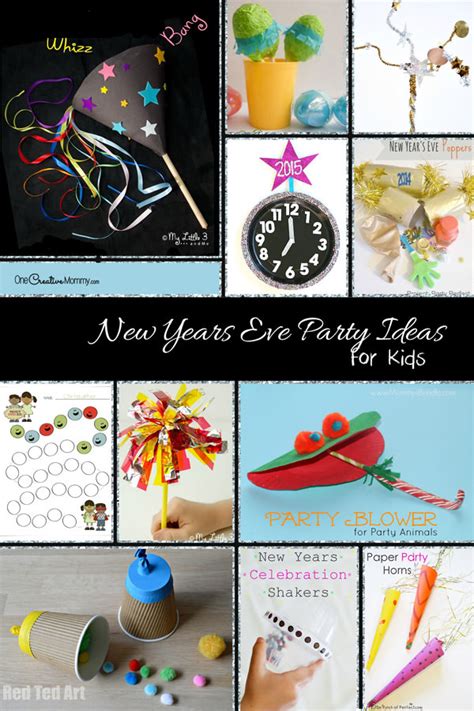 New Years Eve Party Ideas for Kids - onecreativemommy.com