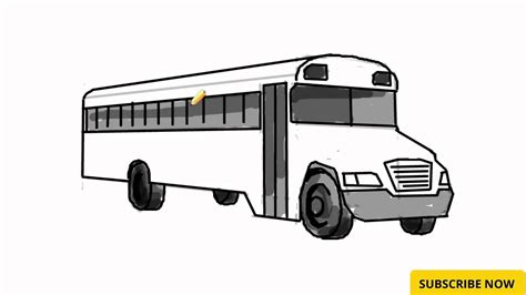 How to Draw a Bus - Learn to Draw Bus - How to draw Cartoons with easy step by step - YouTube