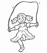 Jump Rope Coloring Page  Free Printable Pages sketch template