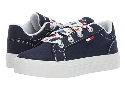 Tommy Hilfiger Kids Pina Platform (Little Kid/Big Kid) (Navy) Girl's Shoes Your little one gets ...