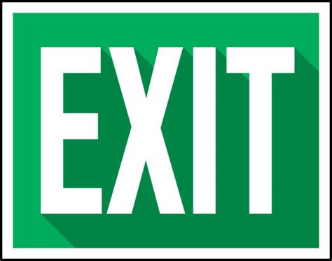 5,700+ Exit Sign Green Stock Photos, Pictures & Royalty-Free Images - iStock