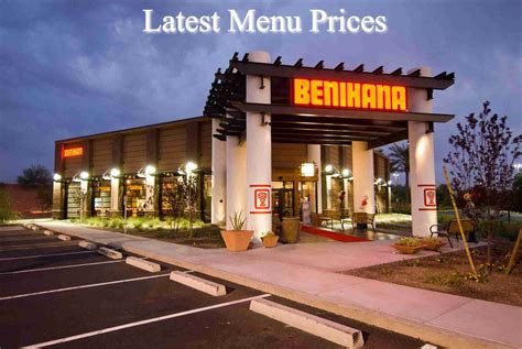 Benihana Menu Prices – Fresh Menu Prices