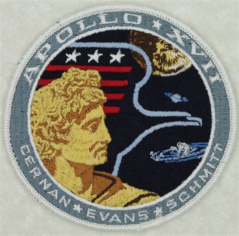 Apollo XVII/17 Mission Patch – Rolyat Military Collectibles