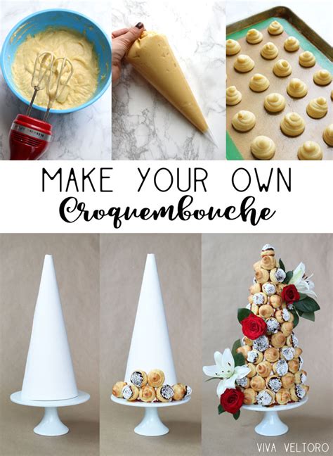 Make Your Own Croquembouche Cream Puff Tower!