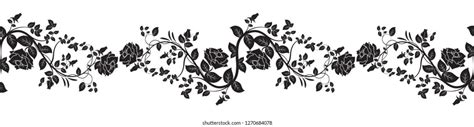 Rose Flower Border Design Black And White / There are 782 suppliers who sells black and white ...