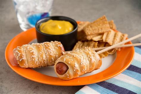 These baked hot dogs on a stick are the easiest dinner you'll make all ...