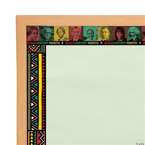 Black History Double-Sided Bulletin Board Borders - 12 Pc. | NIMCO, Inc.