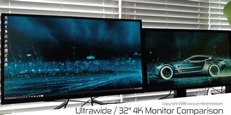 Ultrawide or 32″ 4K Monitor Screen Dimensions – Ernst Renner