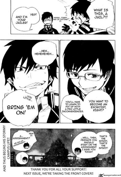 Blue Exorcist Manga Page | Blue exorcist anime, Blue exorcist, Ao no ...