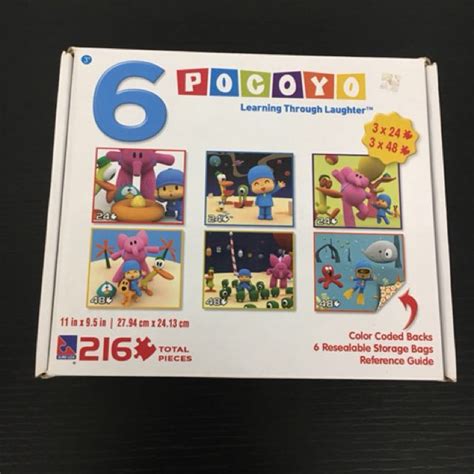 Jigsaw Puzzle (Pocoyo), Hobbies & Toys, Books & Magazines, Children's Books on Carousell