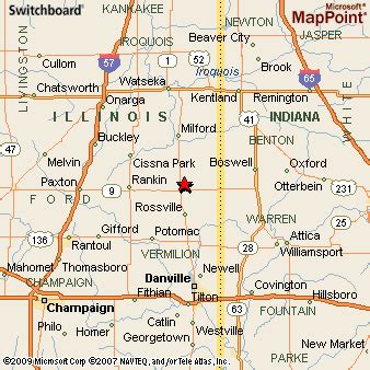 Where is Hoopeston, Illinois? see area map & more