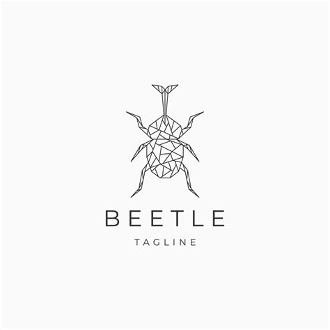 Beetle logo vector icon design template 13532698 Vector Art at Vecteezy