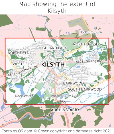 Where is Kilsyth? Kilsyth on a map