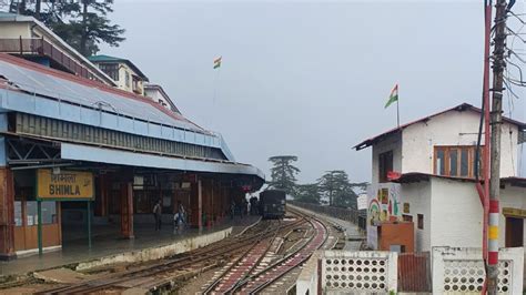 Shimla Railway Station - YouTube