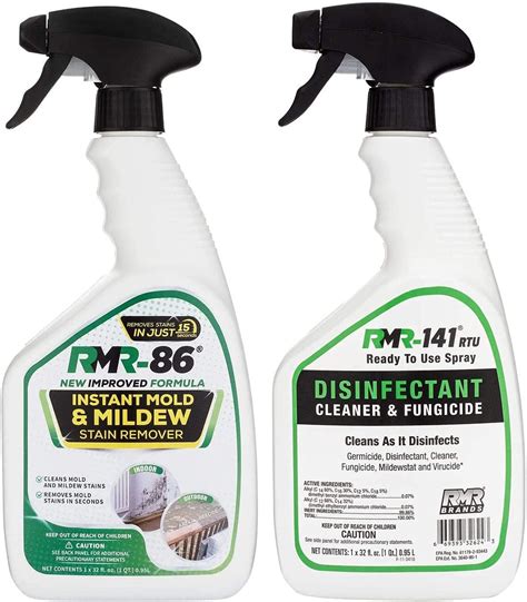 Amazon.com: RMR Brands Complete Mold Killer & Stain Remover Bundle - Mold and Mildew Prevention ...