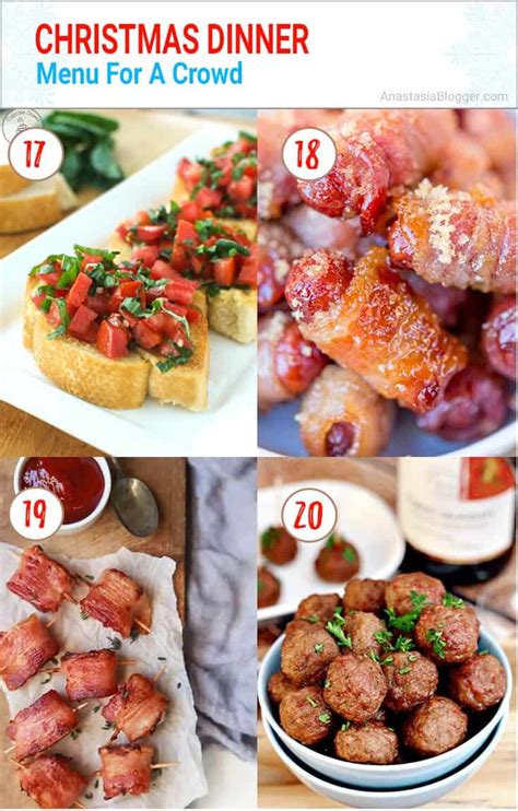 Best 25+ Christmas Dinner Ideas - Traditional / Italian / Southern Menu