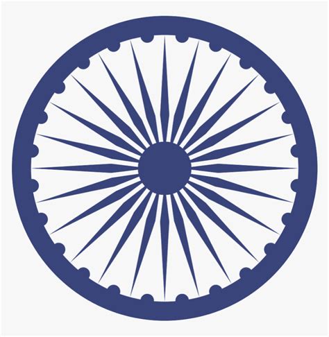 Indian Flag Chakra Png - Vector Ashoka Chakra Png, Transparent Png , Transparent Png Image - PNGitem