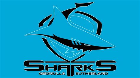 Cronulla-Sutherland Sharks logo | evolution history and meaning Shark Logo, Rugby League ...