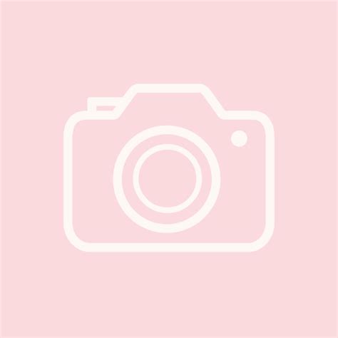 [Pastel Pink] Camera App Logo