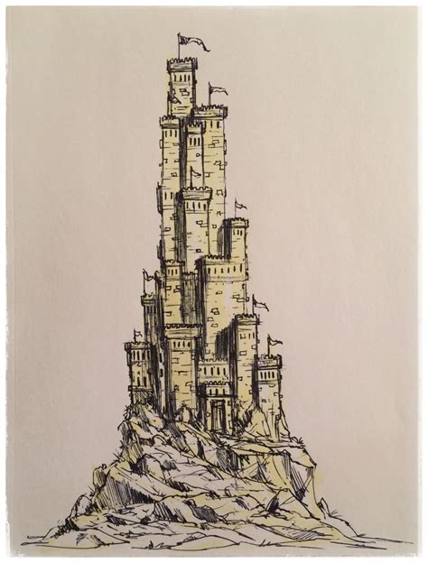 Pin by Caiden on Environment sketch | Medieval drawings, Fantasy ...