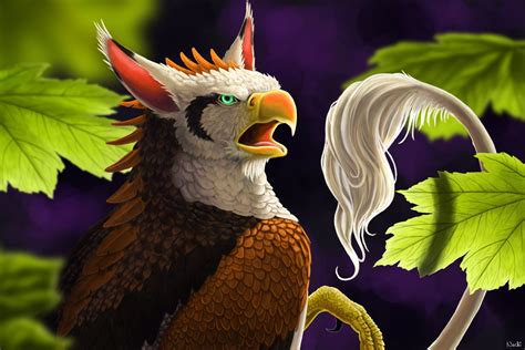 Download Creature Tail Beak Fantasy Griffin HD Wallpaper by Martina ...