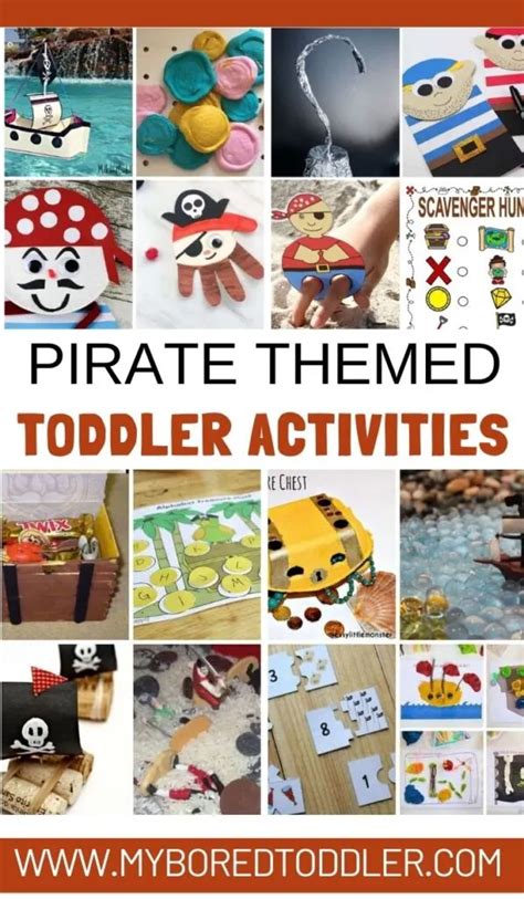 10+ Pirate Crafts For Toddlers - EmmettLeiya