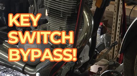 How to bypass (hotwire) your motorcycle key switch👍 - YouTube