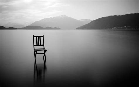 lake monochrome wallpaper - Coolwallpapers.me!