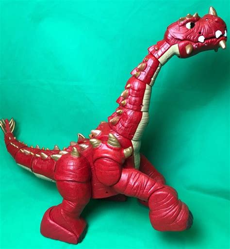 Fisher Price Imaginext Spike the Ultra RED Dinosaur Gift Collectible # ...