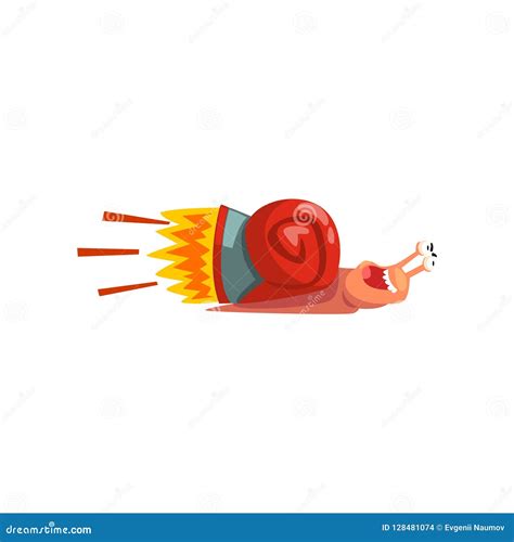 Fast Snail Stock Photography | CartoonDealer.com #38441372