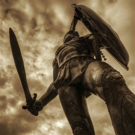 King Leonidas statue,Sparta Greece. Ancient Greek Art, Ancient Rome, Ancient Greece, Ancient ...