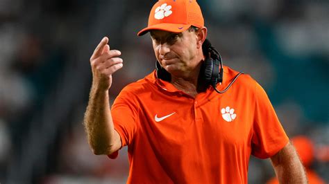 Clemson's Dabo Swinney makes ill-timed mental health joke after Miami loss