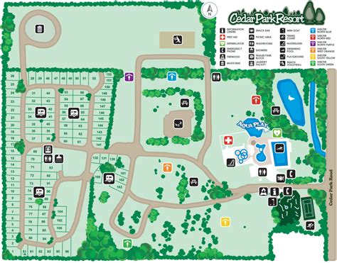 park-map - Cedar Park Resort