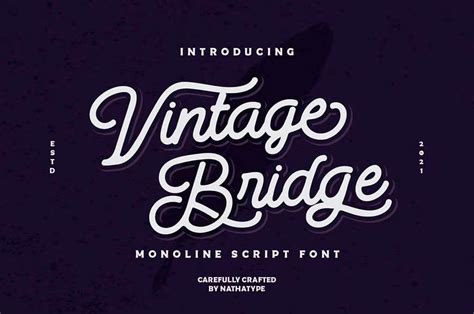 Vintage Script Fonts