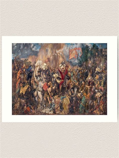 "Jan Matejko's Battle of Grunwald" Art Print for Sale by mosfunky ...