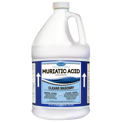 Shop Crown 1-Gallon Muriatic Acid at Lowes.com