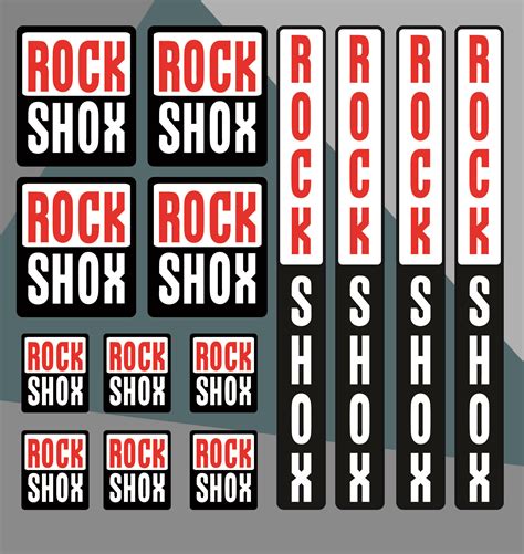 Стикери Rockshox – StickersNation