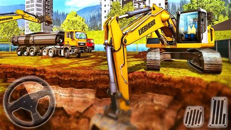 Construction Simulator 3D Gold Edition - Excavator Construction Game - PC GamePlay - YouTube