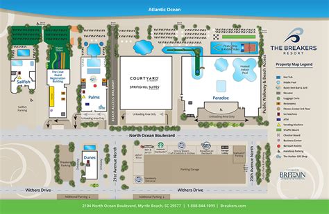 Navigating Paradise: A Comprehensive Guide To The Breakers Myrtle Beach Resort Map - Baker ...