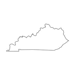 Kentucky Outline Vector at Vectorified.com | Collection of Kentucky ...